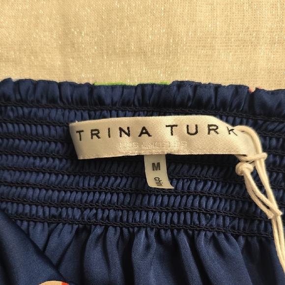 Trina Turk Multicolor Striped Midi Skirt - Picture 2 of 13